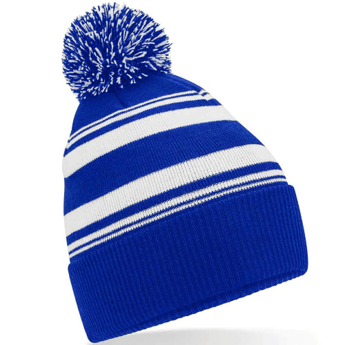 Beechfield Striped Fan Beanie